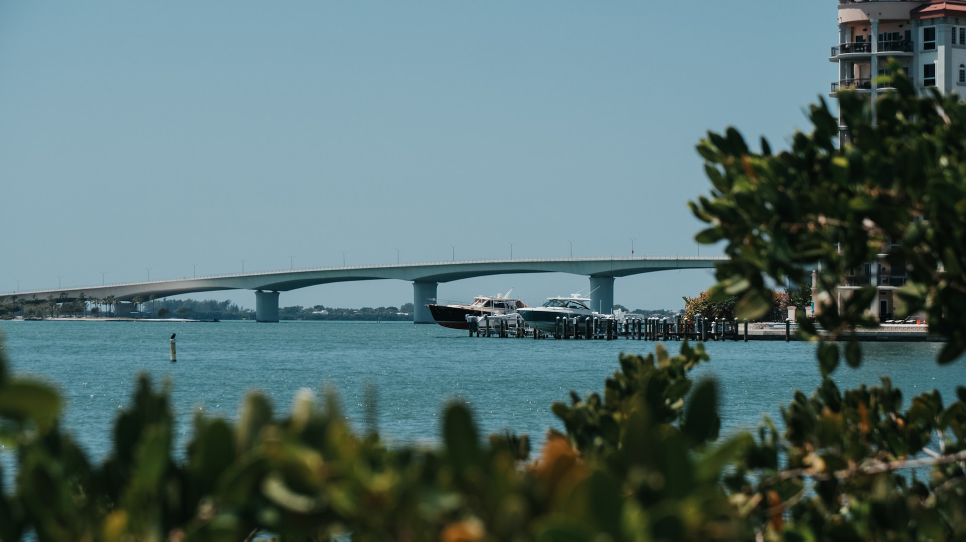 bridge over water