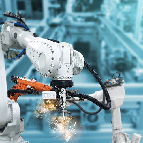 Robotic arms, industrial robots, factory automation machines