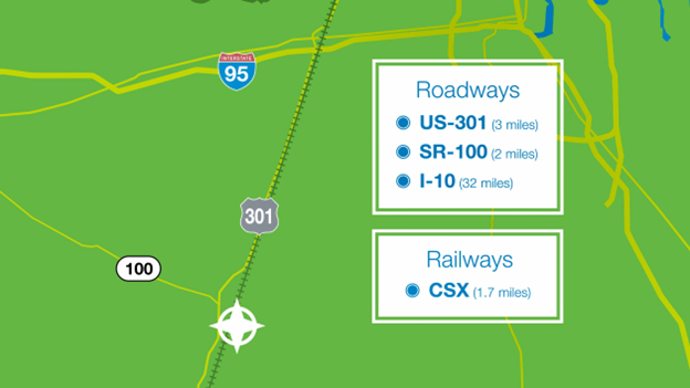 royal palms map image