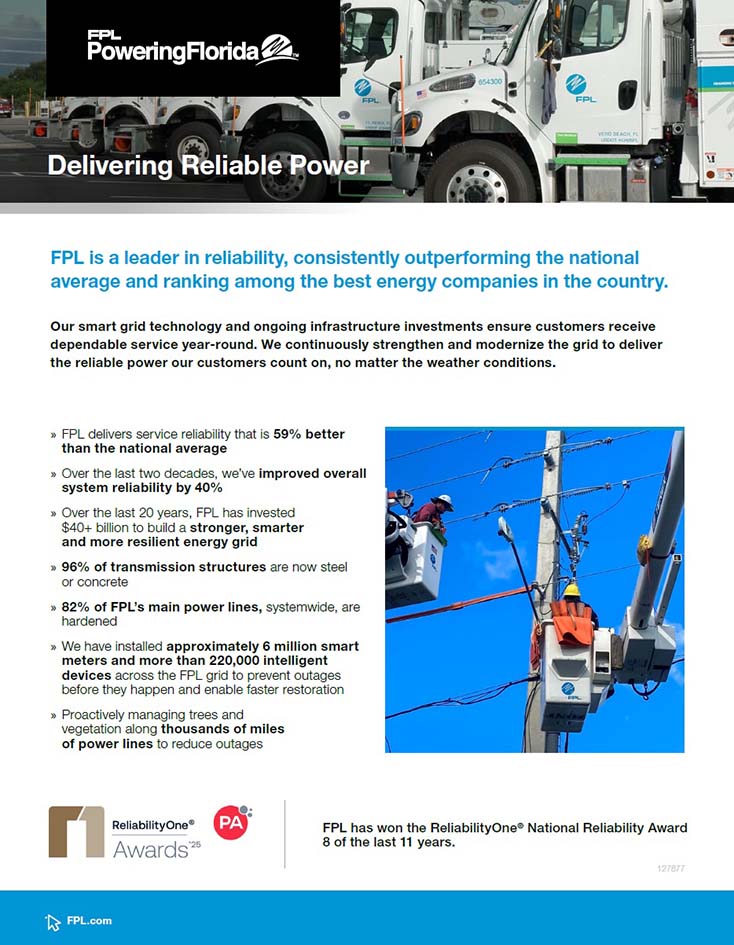 reliability one pager