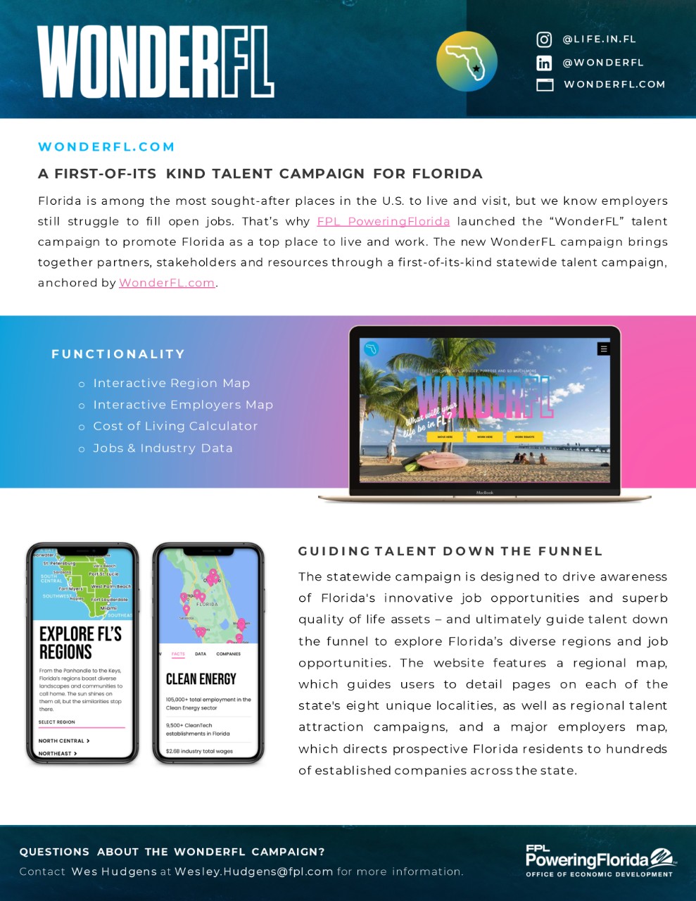 wonderfl fact sheet images