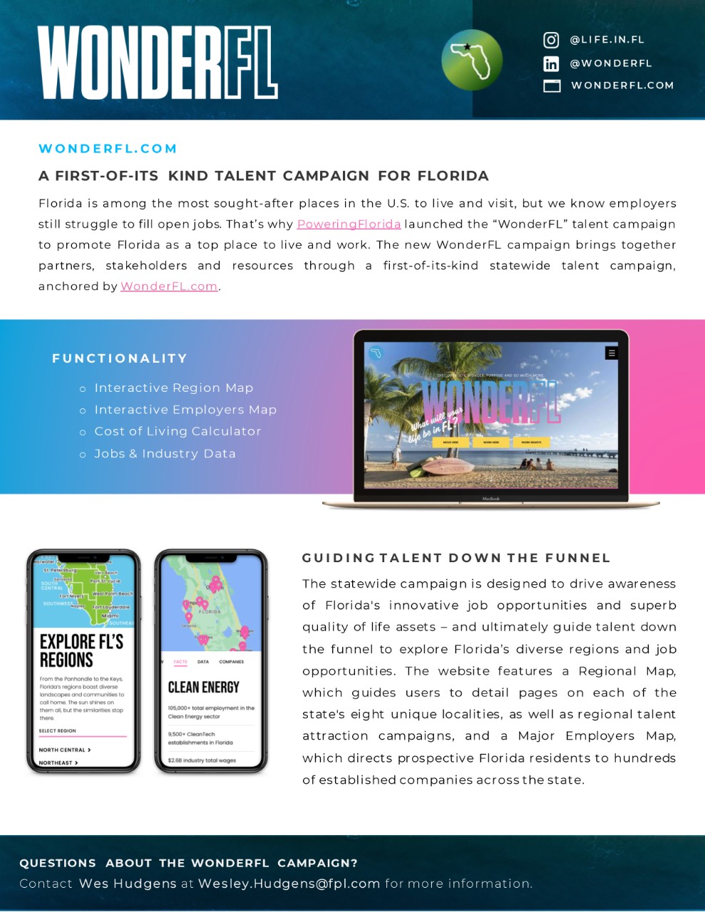 wonderfl fact sheet images