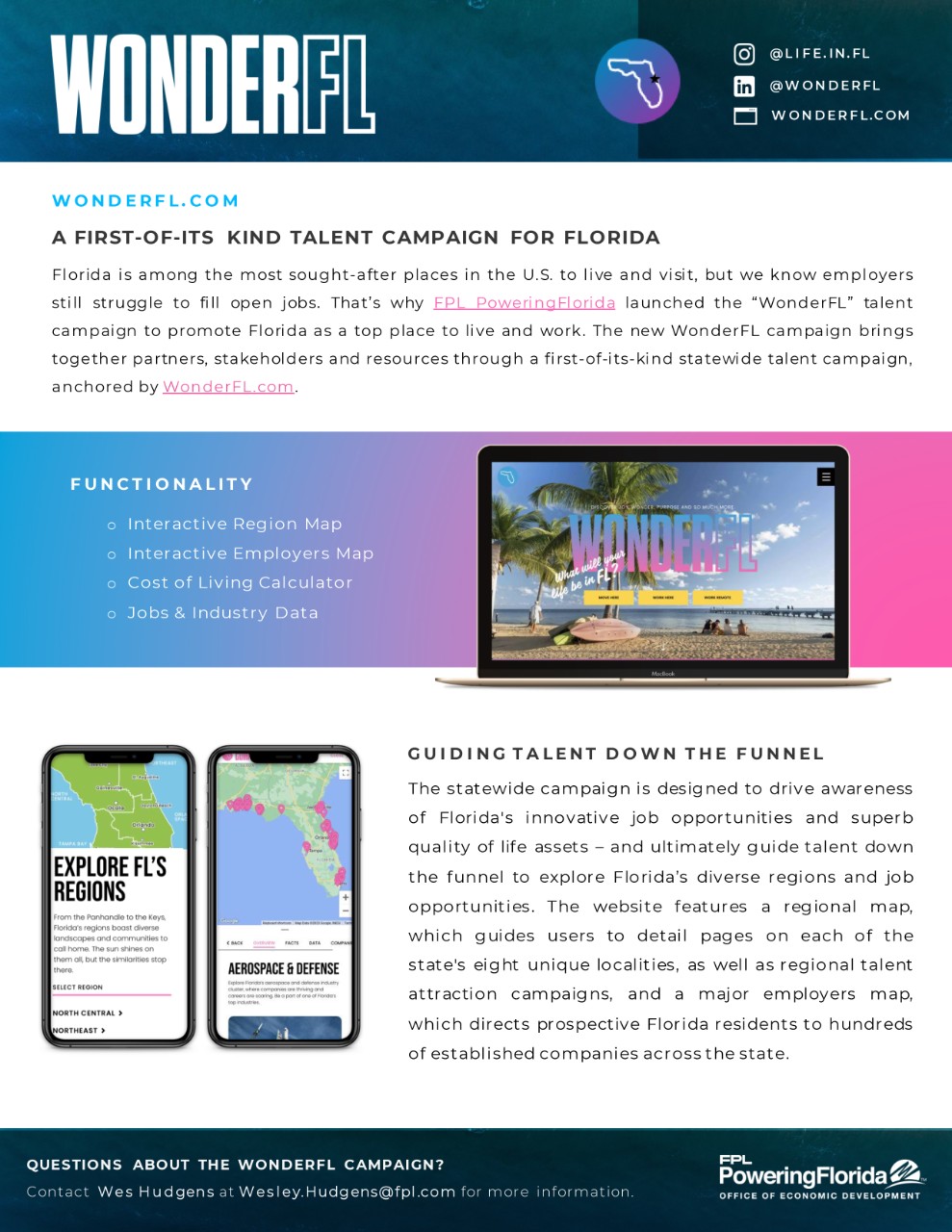 wonderfl fact sheet images