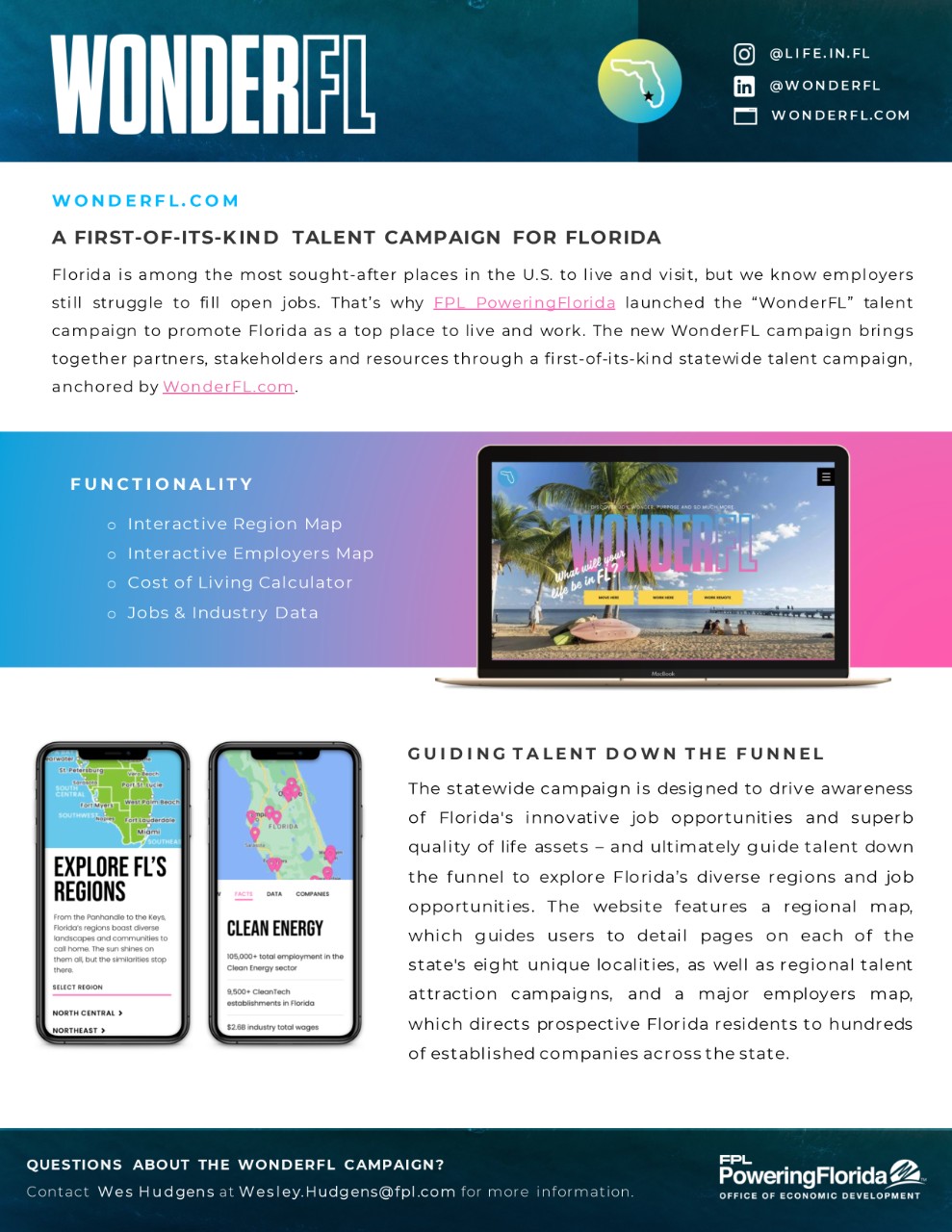 wonderfl fact sheet images