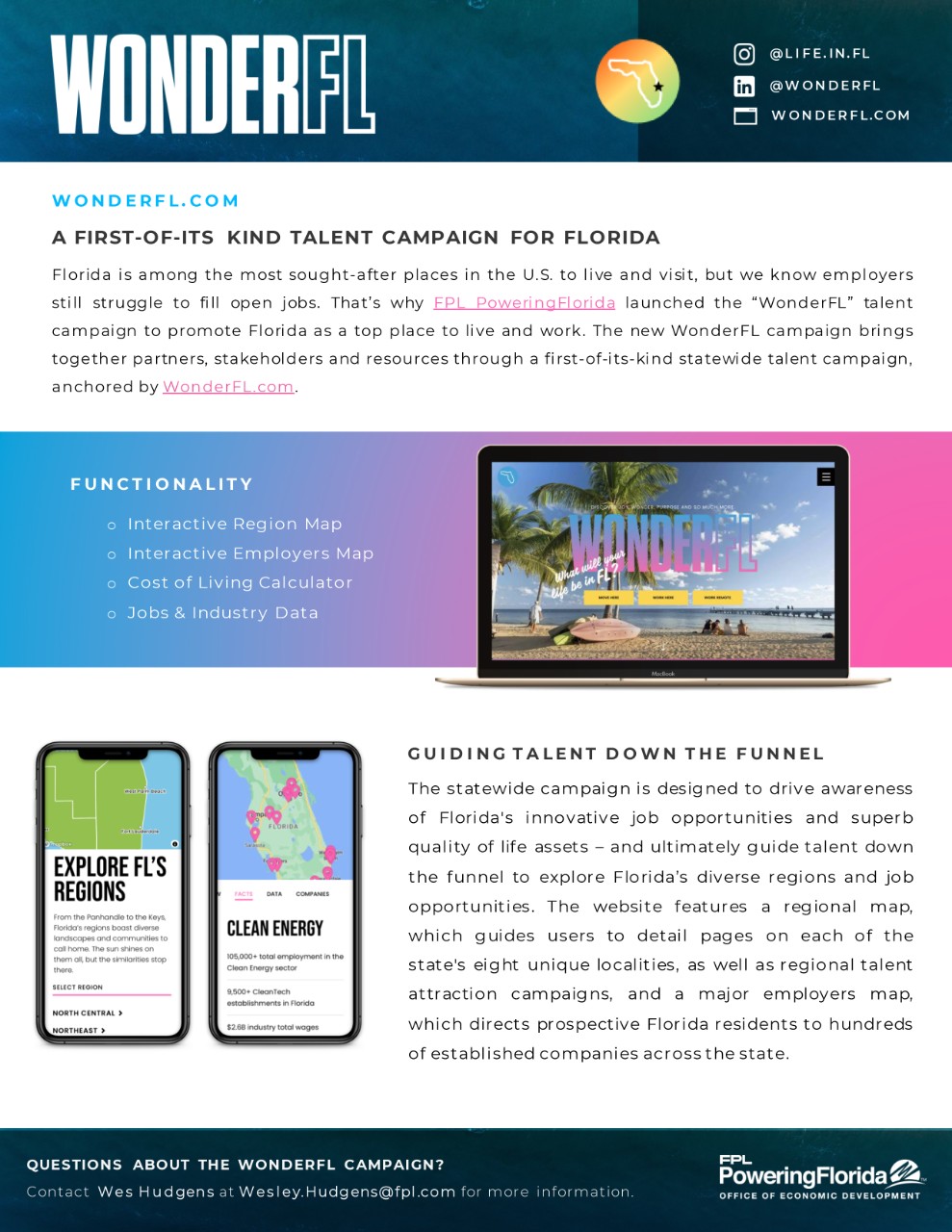 wonderfl fact sheet images